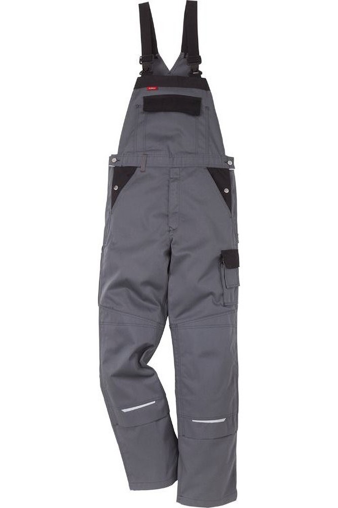 Kansas Icon Two Latzhose 1009 LUXE Grau/Schwarz - Herren / Unisex