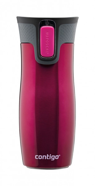 Contigo Thermobecher Westloop Autoseal Raspberry mit 470ML Fassungsvermögen