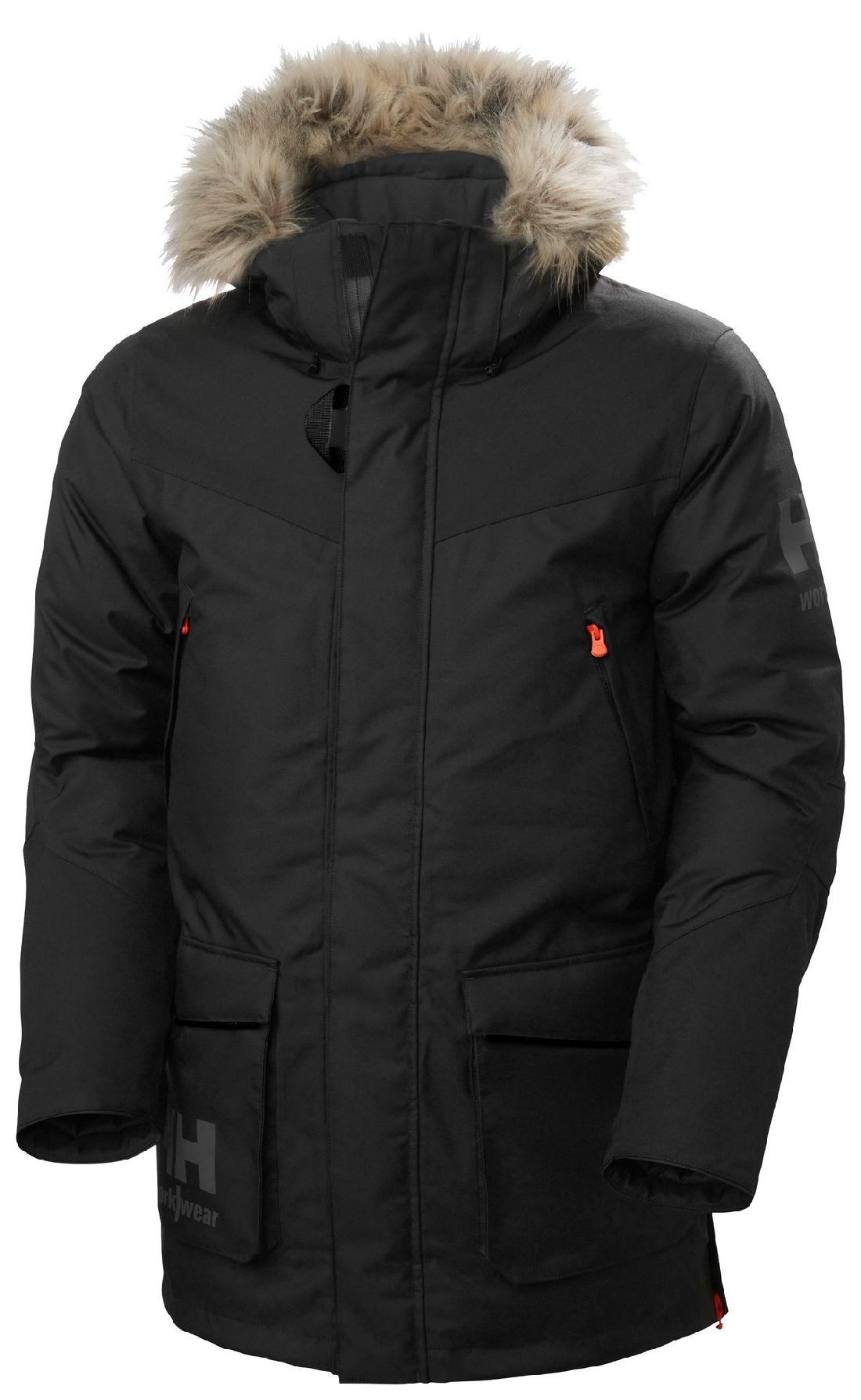 Helly Hansen Jacke Bifrost Winter Parka Black Jackets Coats Men s Clothing Workwear kustom kult