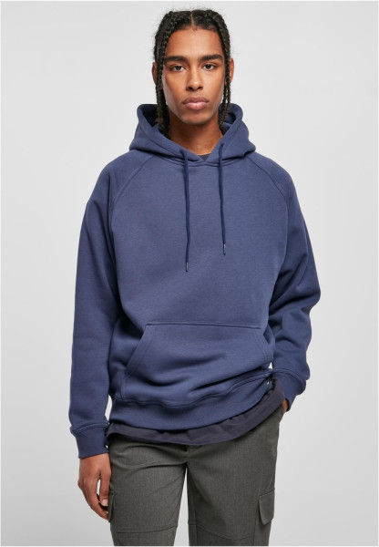 Urban Classics Sweatshirt Blank Hoody Darkblue