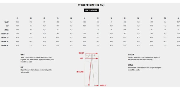 John Doe Stroker Motorrad Hose Black-XTM