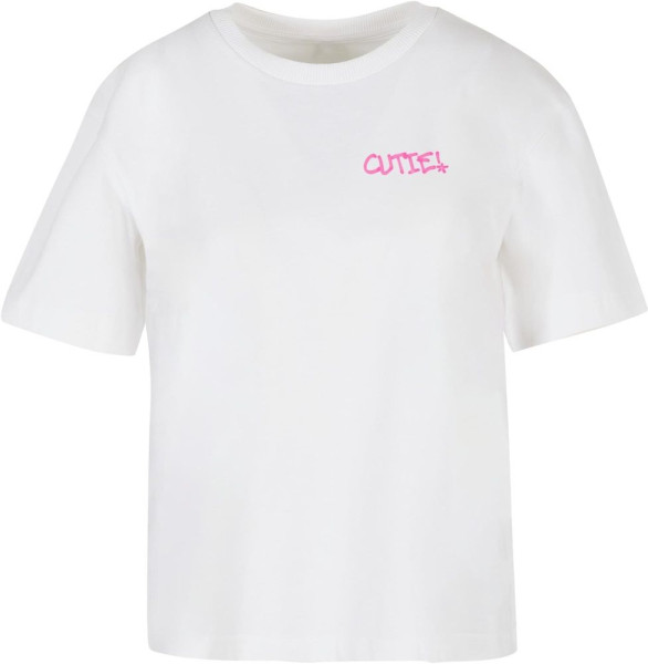 Miss Tee Damen T-Shirt Cutie Balaclava Tee MST082