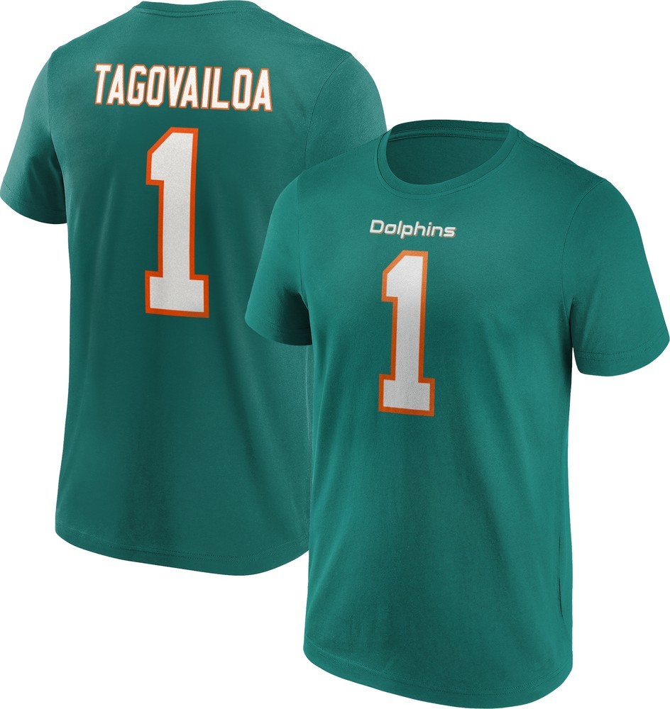 Miami Dolphins Graphic T-Shirt Tagovailoa 1 - Herren / Unisex