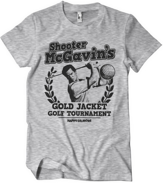 Happy Gilmore T-Shirt Shooter Mcgavins Golf Tournament T-Shirt UV-1-HG002-H50-10