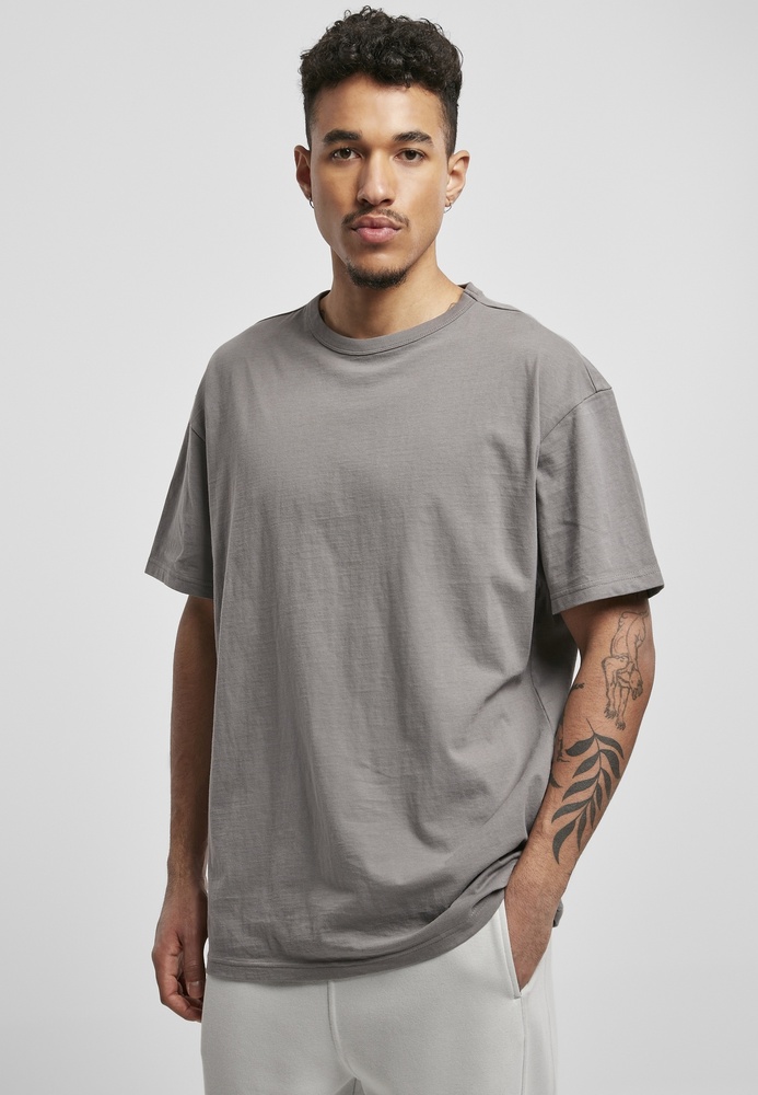 Urban Classics T-Shirt Organic Basic Tee Asphalt - Herren / Unisex