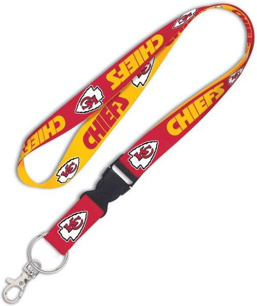 Kansas City Chiefs Lanyard With Detachable Buckle 1023323