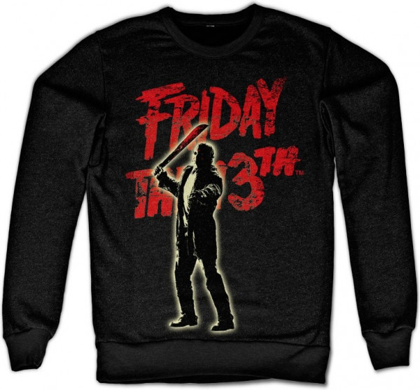 Friday The 13th Jason Voorhees Sweatshirt Black
