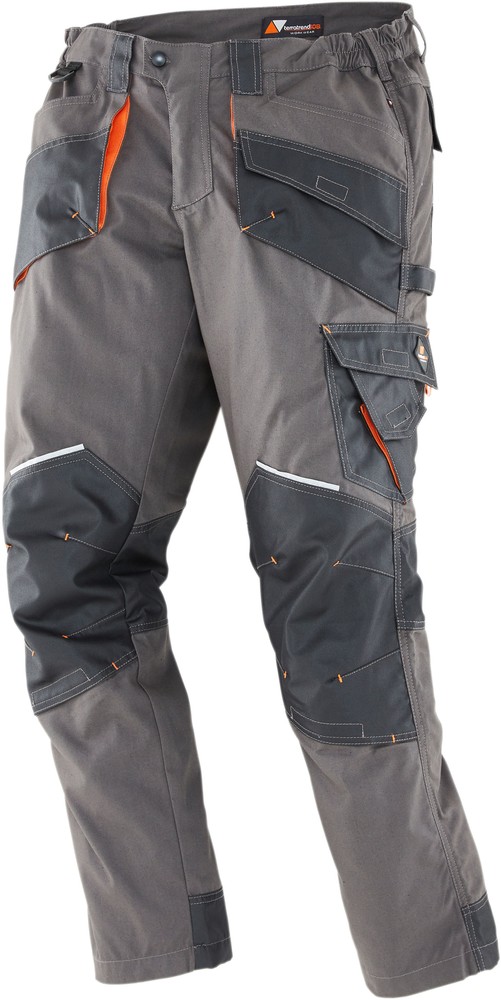 Terratrend Job Arbeitshose Dunkelgrau/Schwarz - Herren / Unisex