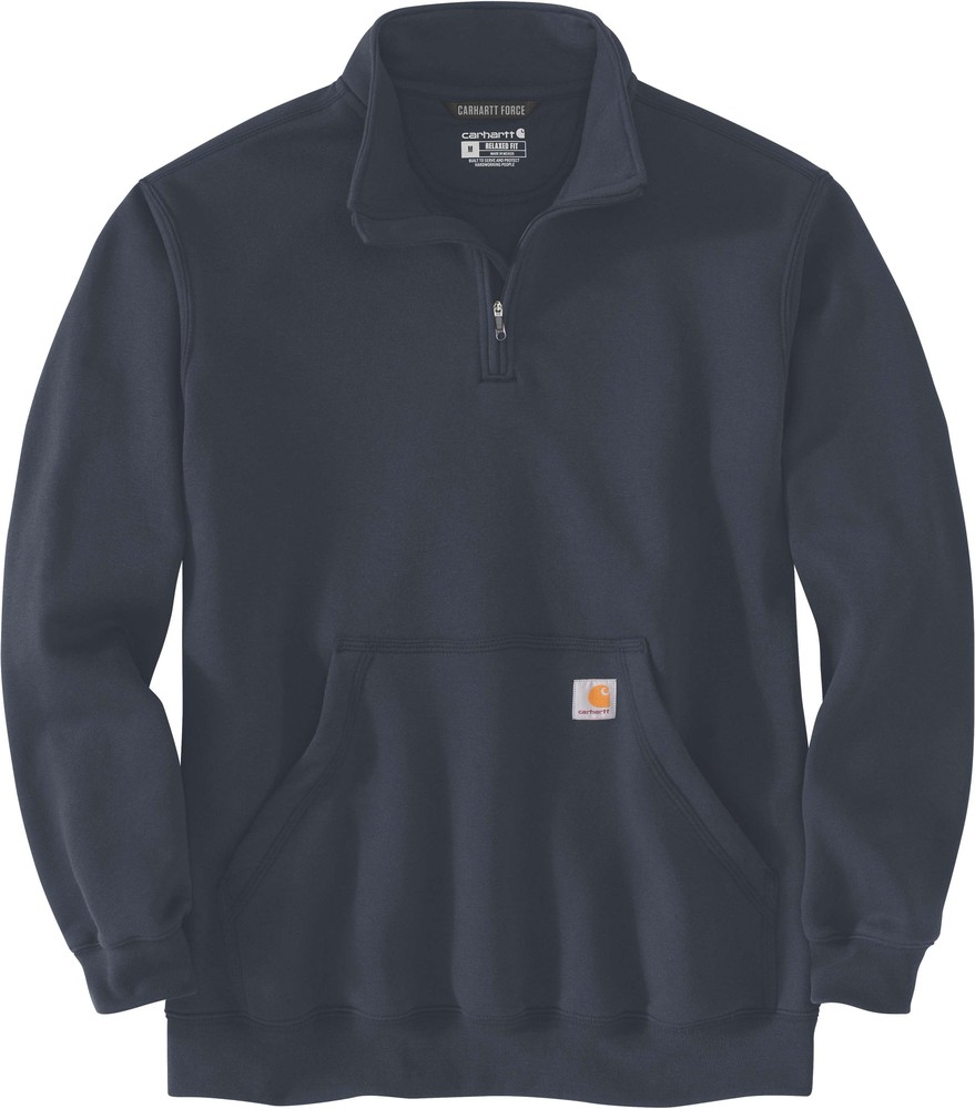 Carhartt Quarter-Zip Sweatshirt New Blau - Herren / Unisex