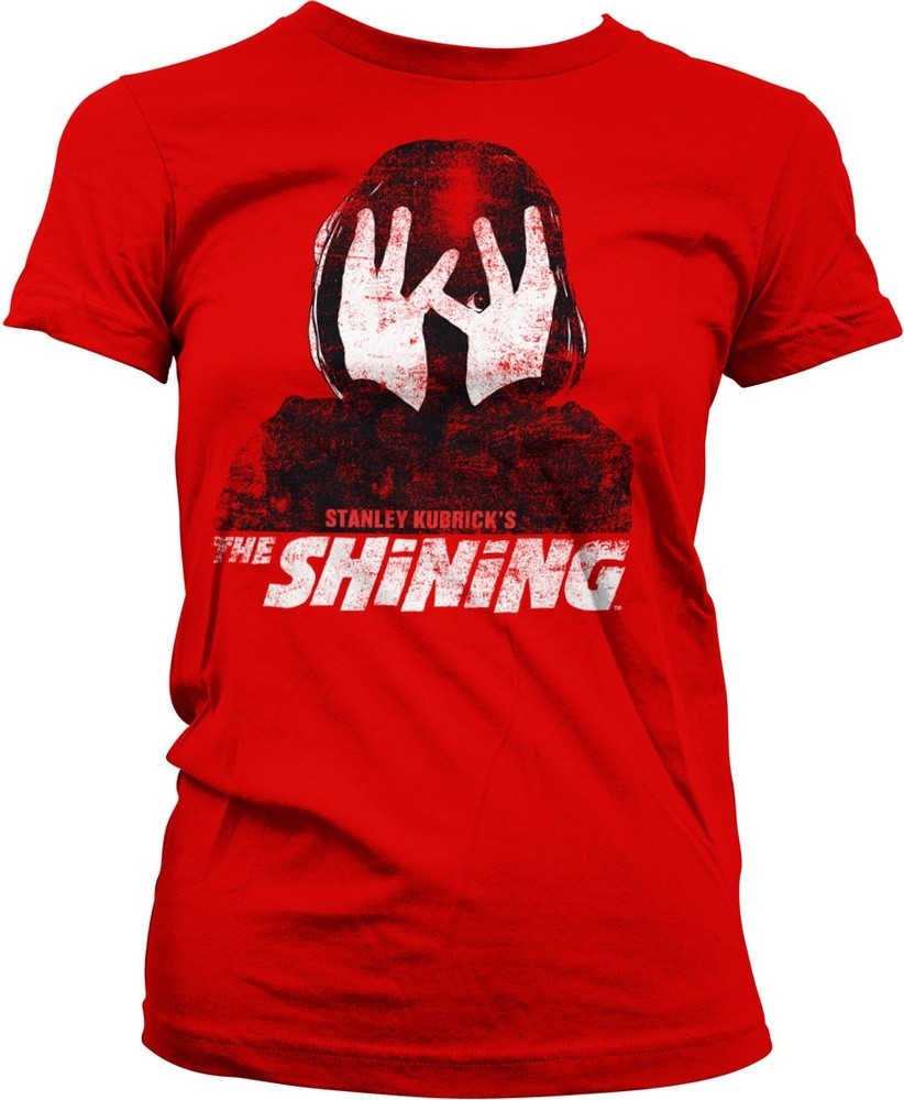 Kubricks The Shining Girly Tee Damen T-Shirt Rot - Damen