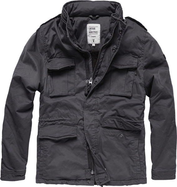 Vintage Industries Winterjacke Madison Jacket Steel