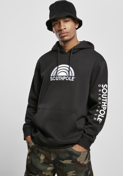 Southpole Hoodie Halfmoon Hoody Black