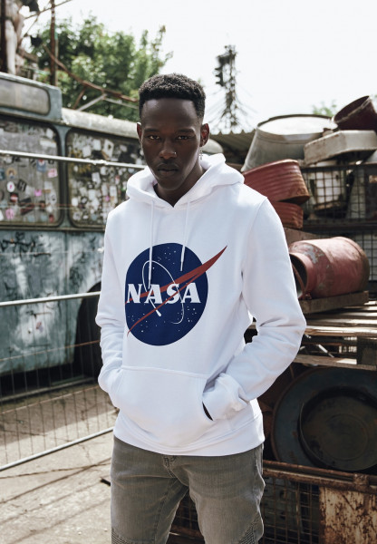 Mister Tee Hoodie NASA Hoody White