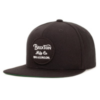 Brixton Cap Wheeler Snapback Black