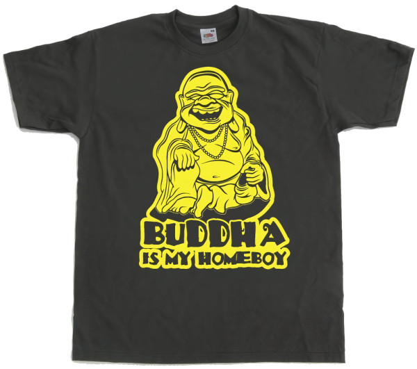 Tokigt Buddha Is My Homeboy T-Shirt SH-1-10692-H3-2