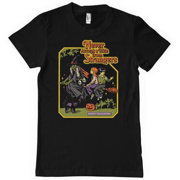 Steven Rhodes T-Shirt Never Accept A Ride From Strangers T-Shirt DTR-1-SR105-DTF859