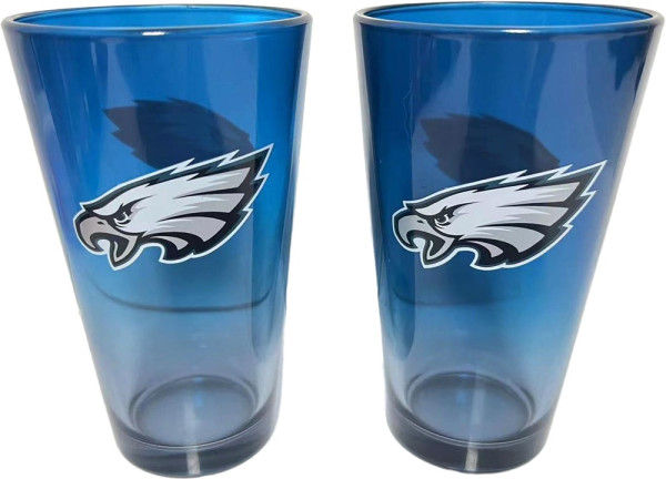Philadelphia Eagles Pint Glass Set 3023449-16 oz./475 ml