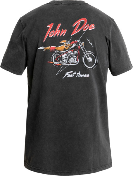 John Doe T-Shirt Fast Times Fade Out Black