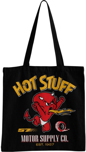 Hot Stuff - Motor Supply Co Tote Bag Cap Black