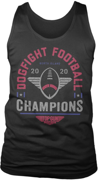 Top Gun Maverick Dogfight Tank Top Black