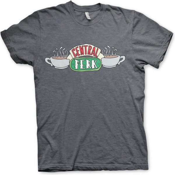 Friends Central Perk T-Shirt Dark-Heather