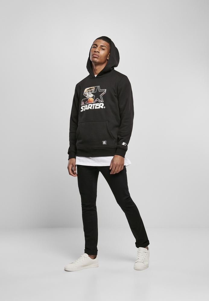 Starter Black Label Hoodie/trui -L- The Classic Logo Olijfgroen - View #9
