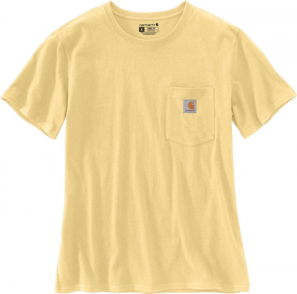 Carhartt Damen Workw Pocket S/S T-Shirt Pale Sun