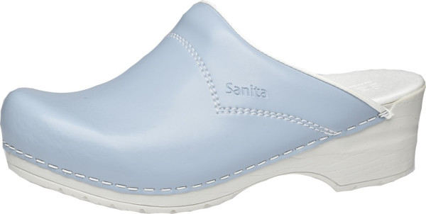 Sanita Clogs Damen Sandalen Pastel Light Blue