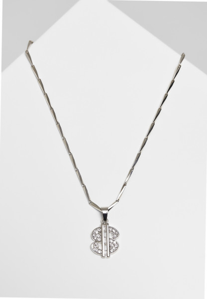 Urban Classics Halskette Small Dollar Necklace Silver