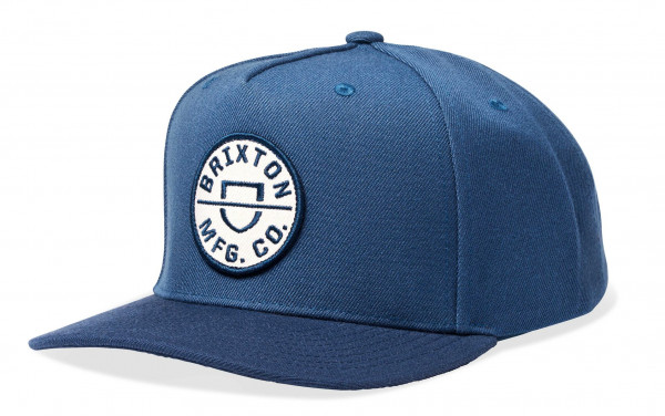 Brixton Cap Crest C MP Snapback Indie Teal/Washed Navy