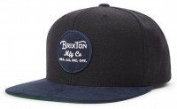 Brixton Cap Wheeler Snapback Black/Washed Navy