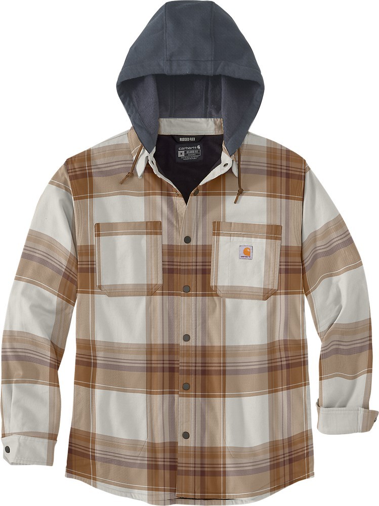 Carhartt Jacke Flannel Sherpa-Lined Shirt Jac Carhartt Braun - Herren / Unisex