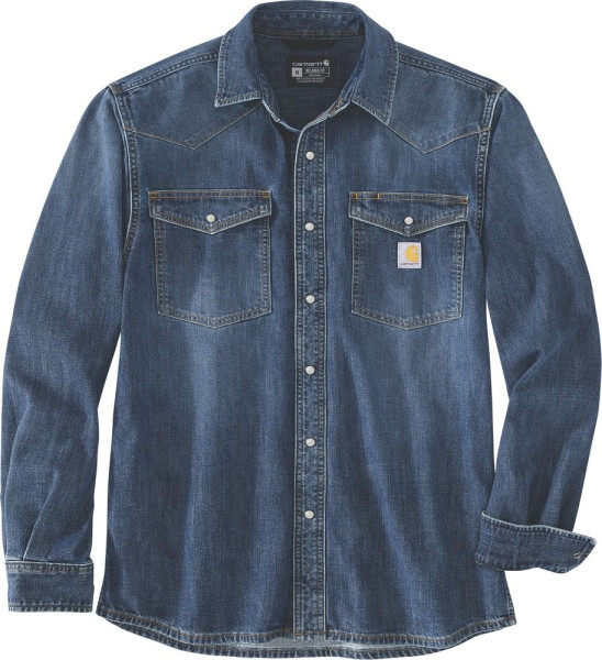 Carhartt Denim L/S Snap Front Shirt 106429
