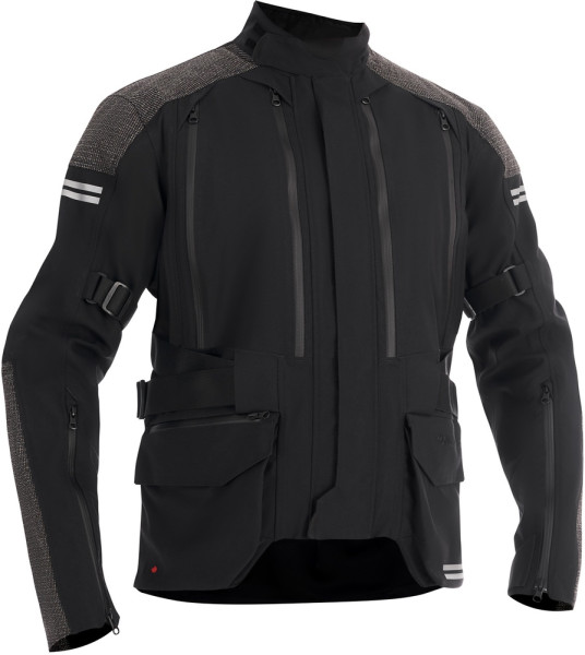 Halvarssons Motorrad Jacke Textile Jacket Dalen Black 710-25060100