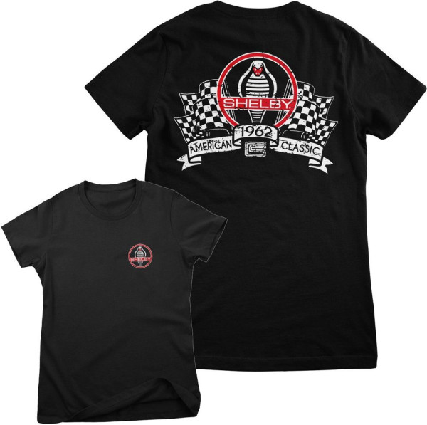 Shelby T-Shirt Racing Flags Girly Tee AB-5-26316-M005