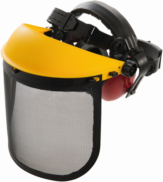 Silverline Schutzhelm Forsthelm-Kombination Hochklappbar - SNR 22 dB