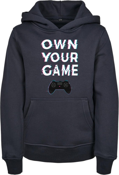 Mister Tee Jungen Sweatshirt Kids Own Your Game Hoody Navy