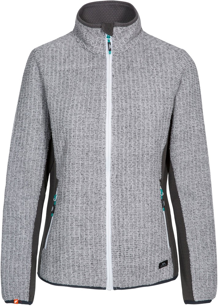 Trespass Damen Fleecejacke/Fleecepullover Liggins - Female Fleece Grau Marl - Damen