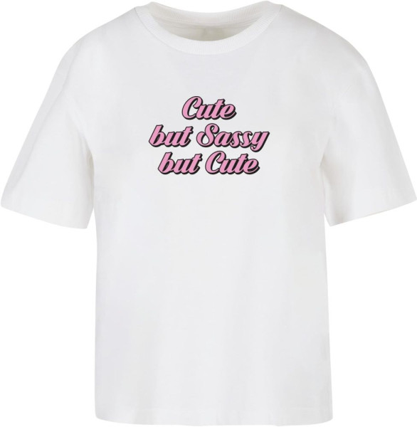 Miss Tee Damen T-Shirt Cute But Sassy Tee MST175