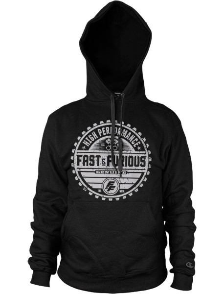 Fast & The Furious Genuine Brand Hoodie Black