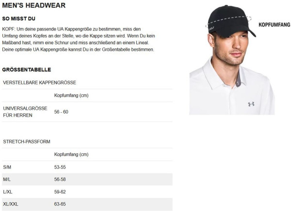 Under Armour Caps M Iso-Chill Armourvent Adj