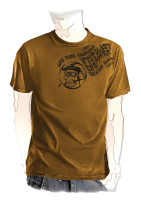 WCC West Coast Choppers T-Shirt Fast As Hack braun WCC West Coast Choppers T-Shirt Fast As Hack braun