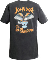 John Doe T-Shirt Eagle Fade Out Black
