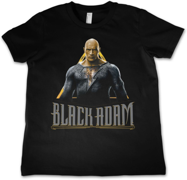 Black Adam Hero Kids T-Shirt Kinder Black