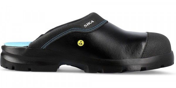 Sika Safety shoe Flex Light offener Clog Schwarz