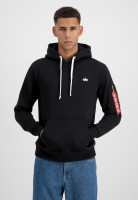 Alpha Industries Unisex EMB Hoody Black