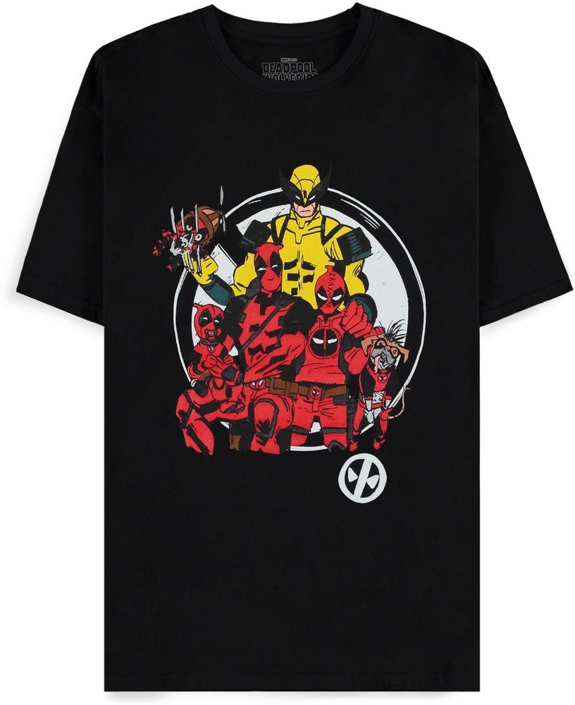 Deadpool - Family Portrait - Men's Short Sleeved T-shirt - Herren / Unisex