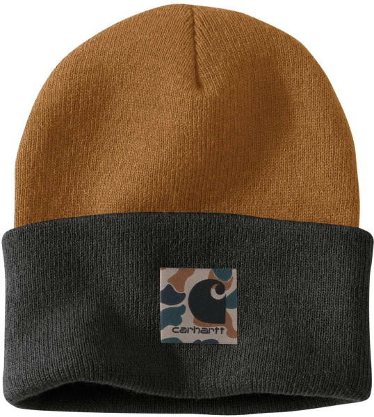 Carhartt Mütze Knit Camo Patch Beanie Carhartt® Brown