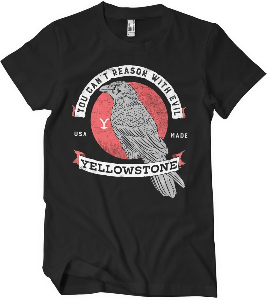 Gelbstone You Can't Reason With Evil T-Shirt Schwarz - Herren / Unisex