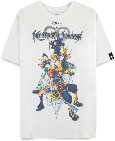 Disney - Kingdom Hearts - Kingdom Family - Women's Short Sleeved T-shirt White